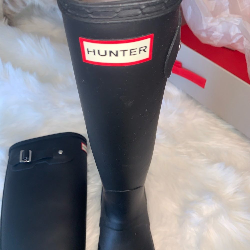 Hunter rain boots